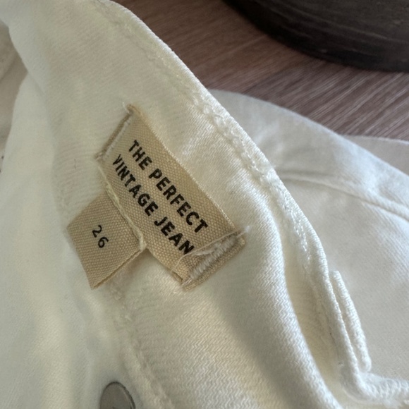 Madewell Perfect Vintage White Jean - Picture 5 of 6